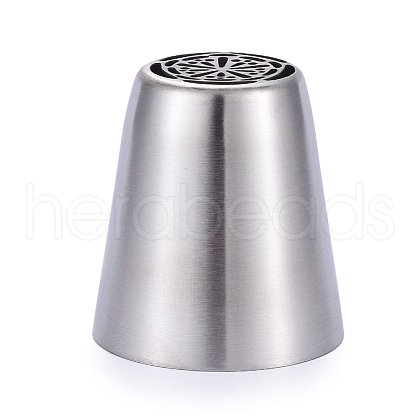 Non-Tarnish Stainless Steel Russian Piping Tips DIY-D036-28P-1