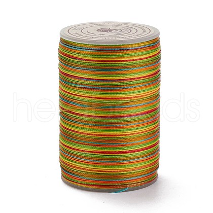 Round Waxed Polyester Thread String YC-D004-02A-128-1
