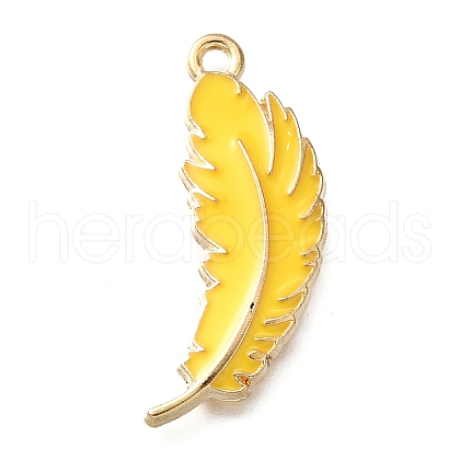 Alloy Enamel Pendants ENAM-K076-06G-01-1