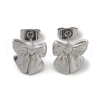 Brass Stud Earring Findings KK-G497-30P-1