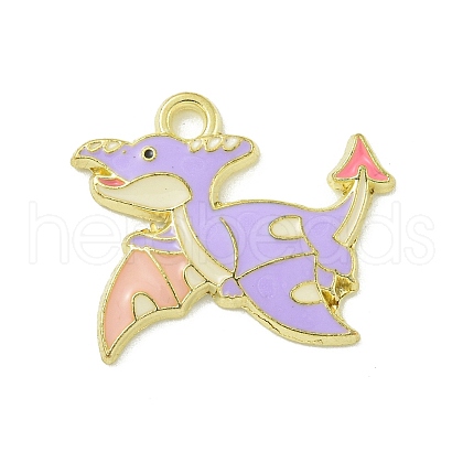 Alloy Enamel Pendants ENAM-I060-10B-1