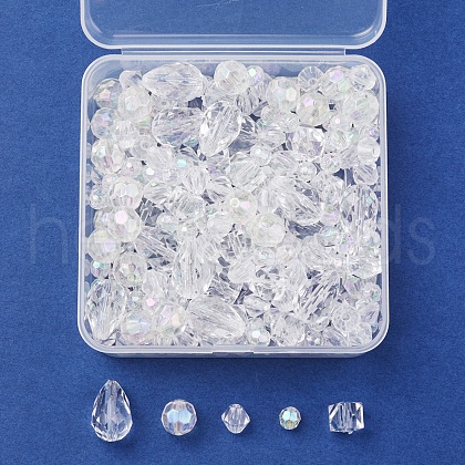 Transparent Acrylic Beads TACR-FS0001-42-1