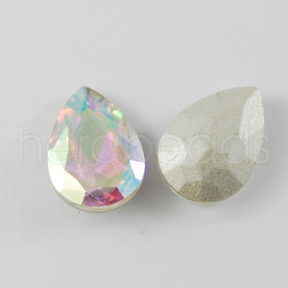 Glass Pointed Back Rhinestone RGLA-Q003-8-1