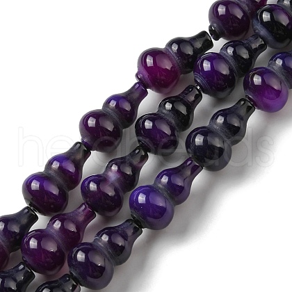 Natural Agate Beads Strands G-C039-C03-1