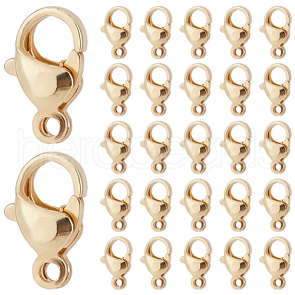 SOFPLATE 304 Stainless Steel Lobster Claw Clasps STAS-SP0001-73C-1