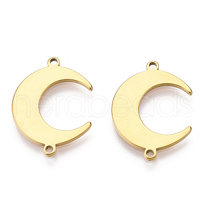 201 Stainless Steel Connector Charms STAS-R107-16G-1
