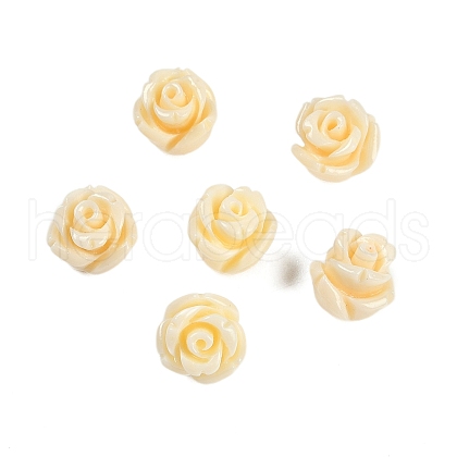 Synthetic Coral Carved Beads CORA-C003-18G-1