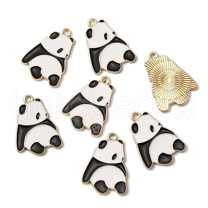 Alloy Enamel Pendants ENAM-CJC0003-38-1