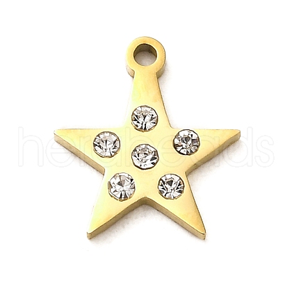 301 Stainless Steel Pendants STAS-K266-02C-G-1