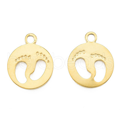 Ion Plating(IP) 201 Stainless Steel Pendants STAS-N098-229LG-1