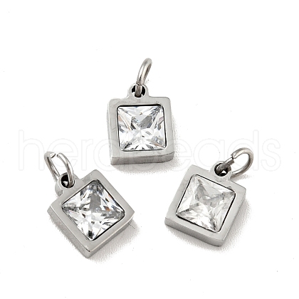 304 Stainless Steel Pendants STAS-D189-01P-B16-1