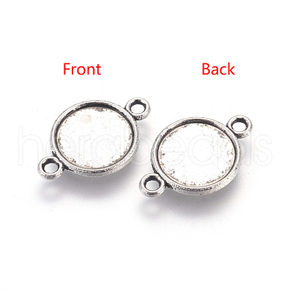Alloy Cabochon Connector Settings PALLOY-A13117-AS-NR-1