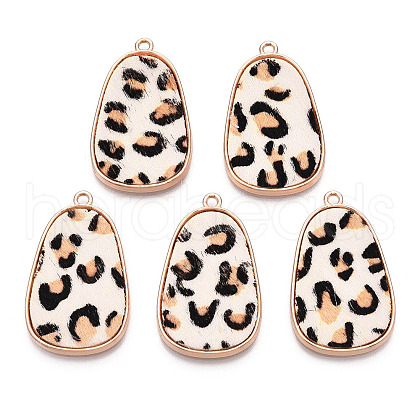 Eco-Friendly Cowhide Leather Pendants FIND-N049-03P-1