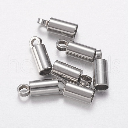 Tarnish Resistant 304 Stainless Steel Cord Ends STAS-F149-24P-1