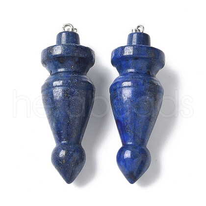 Natural Lapis Lazuli Pendants G-C187-01B-1