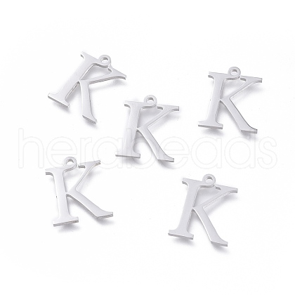 Tarnish Resistant 304 Stainless Steel Charms STAS-K215-05P-1