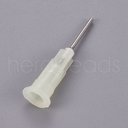 Plastic Fluid Precision Blunt Needle Dispense Tips TOOL-WH0117-19I-1