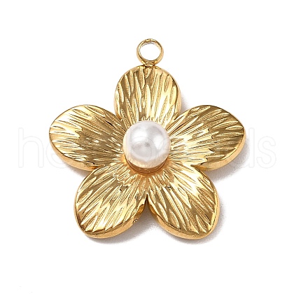 304 Stainless Steel Pendants STAS-P395-10B-G-1