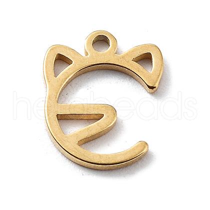 304 Stainless Steel Charms STAS-K272-01C-G-1