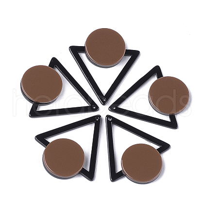 Cellulose Acetate(Resin) Pendants X-KY-S158-35E-1