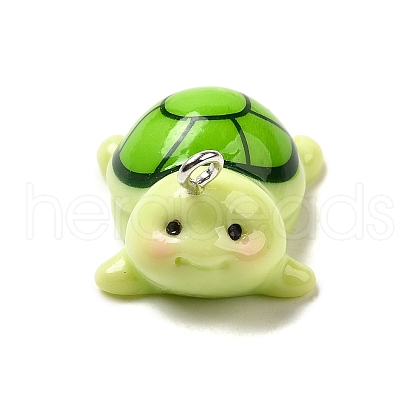 Opaque Resin Pendants RESI-V003-01-1
