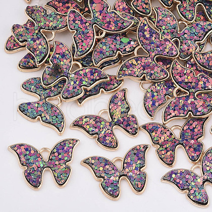 Alloy Pendants PALLOY-R111-03B-1