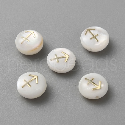 5Pcs Natural Freshwater Shell Beads BSHE-TAC0004-01K-1