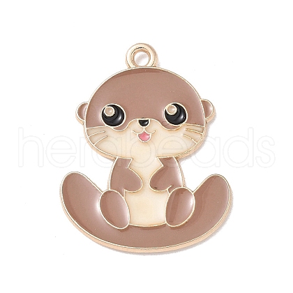 Alloy Enamel Pendants ENAM-C027-01D-01-1