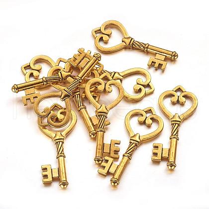 Tibetan Style Alloy Pendants GLF1312Y-NF-1