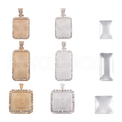 Biyun DIY Geometry Pendant Making Kit DIY-BY0001-22-1