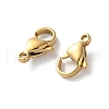 304 Stainless Steel Lobster Claw Clasps STAS-V007-01C-G-2