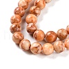 Natural Turquoise Dyed Beads Strands TURQ-U001-02B-4