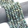 Natural African Turquoise(Jasper) Beads Strands G-P575-A20-8x5mm-1
