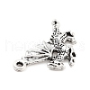 Tibetan Style Alloy Pendants FIND-G077-01A-AS-2