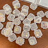 Mini Transparent Plastic Beads Containers X-PW-WG74209-01-2