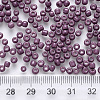 8/0 Baking Paint Glass Round Seed Beads SEED-S036-01B-18-3