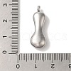Non-Tarnish Ion Plating(IP) 304 Stainless Steel Pendants STAS-M017-08P-09-3