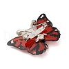 Butterfly Transparent Resin Brooch JEWB-M047-01C-2