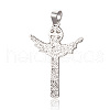 Tibetan Style Alloy Pendants PALLOY-P147-24AS-2