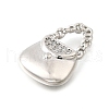Brass Micro Pave Cubic Zirconia Pendants KK-C096-12P-2