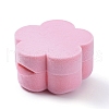 Plum Blossom Shape Velvet Jewelry Boxes X-VBOX-L002-F01-3