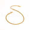 Stainless Steel Box Chain Necklaces & Bracelets & Anklets Sets for Unisex SO5210-1-5
