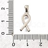 Brass Micro Pave Cubic Zirconia Pendants KK-S508-46P-3