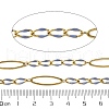 304 Stainless Steel Enamel Link Chains CHS-U003-01G-07-2
