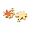 304 Stainless Steel Charms STAS-L022-169G-2