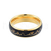 Heart Beat Mood Ring RJEW-N043-31LG-2