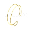 Rack Plating Brass Cuff Bangle BJEW-D043-01G-3
