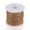 Handmade 304 Stainless Steel Dapped Chains CHS-D026-16C-G-4
