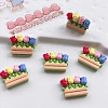 Summer Beach Opaque Resin Cabochons FIND-SX0001-054-1