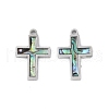 304 Stainless Steel Pendants STAS-S136-02P-02-1